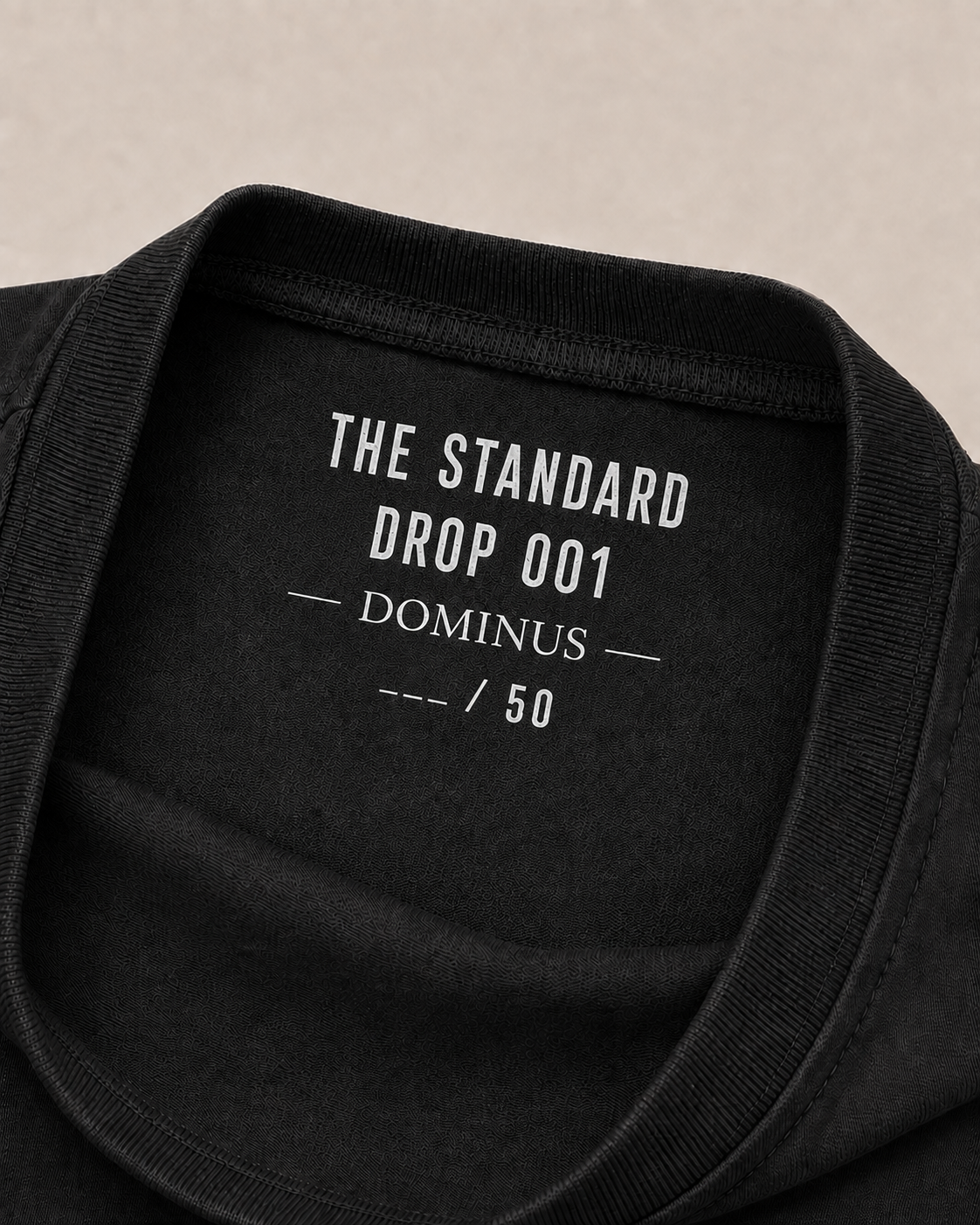 Dominus Pump Cover in Jet Black