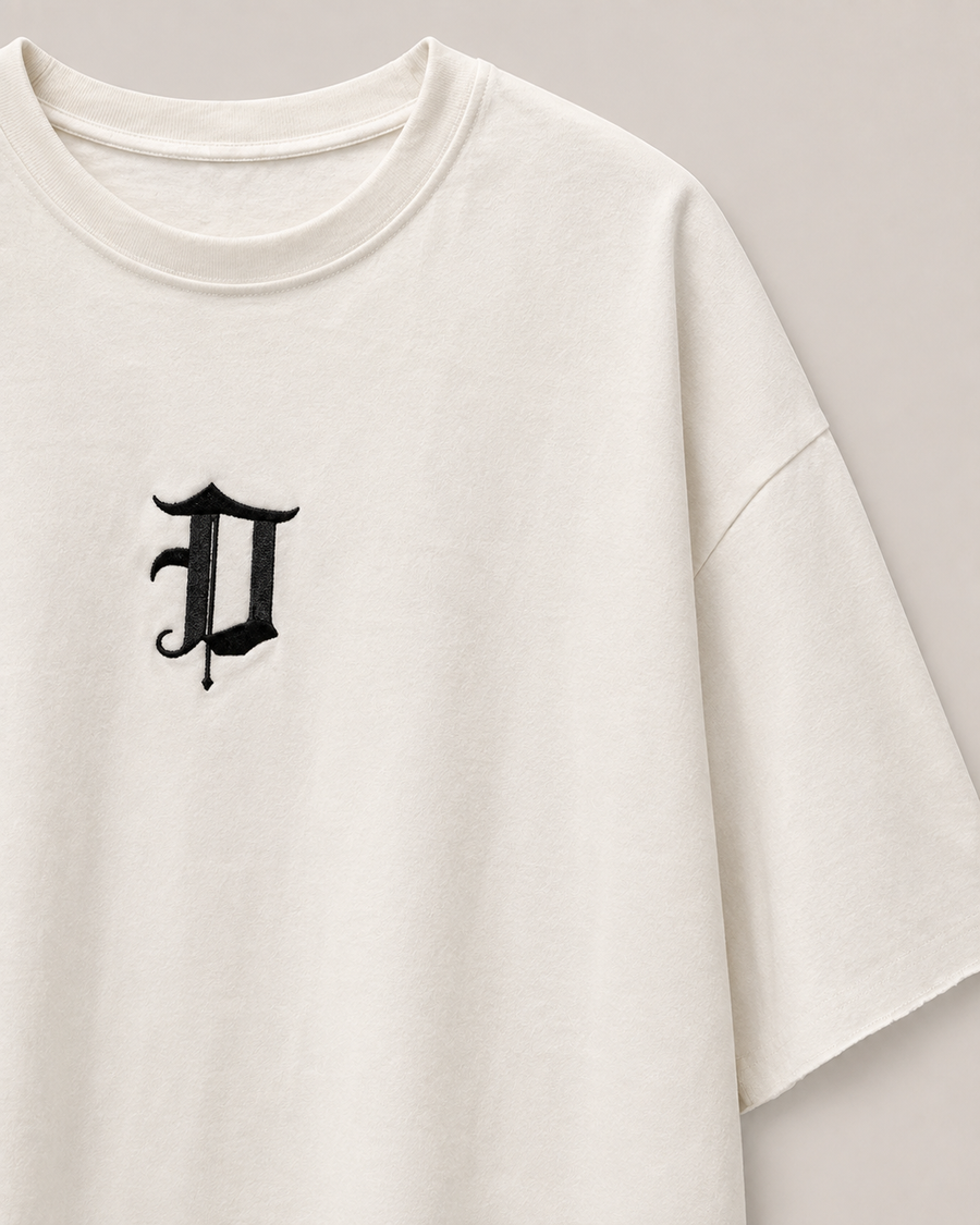 Dominus Signature Tee in White