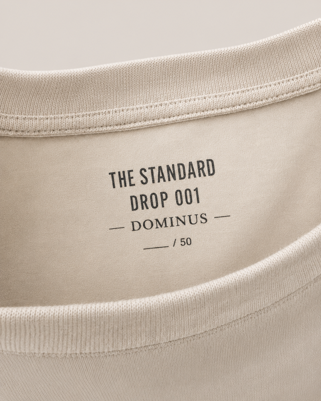 Dominus Tank Top in Sand Beige